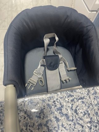 Inglesina Fast Silla Mesa Plegable Azul Oscuro