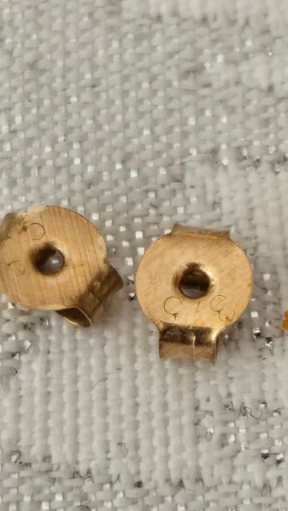 Pendientes Oro 9K Amatista