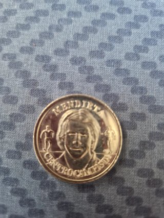 Monedas Selección Fútbol Año 2000