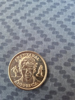 Monedas Selección Fútbol Año 2000