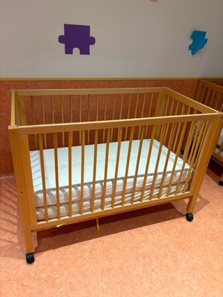 Cuna madera bebé + colchón