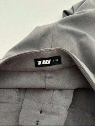 Pantaloni Tally Weijl grigi a zampa XS