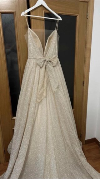 Vestido largo marca Milla nuevo con etiqueta