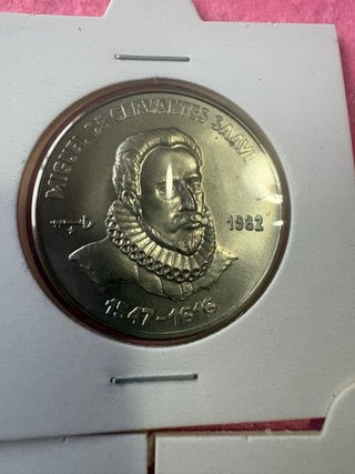 Serie 3 monedas 1 peso 1982 Cuba SC