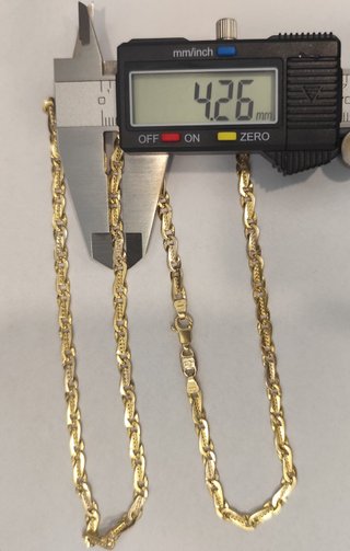 Cadena Oro 18k - Adige - 25,32gr - 60cm