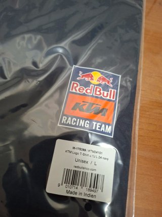 Camisetas Red Bull KTM (Azul Navy o Blanca)