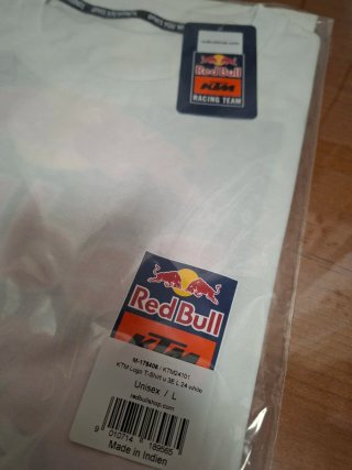 Camisetas Red Bull KTM (Azul Navy o Blanca)