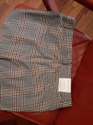 Pantalón cuadros Stradivarius