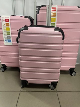 Oferta juego 3 maletas extensible nueva anti golpe