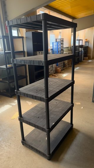 Estantería modular de plástico 190x58x38cm