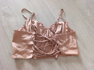 Top SHEIN rosa talla S