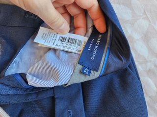 Pantalón de traje azul marino