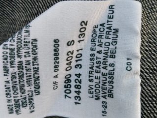 Giacca Jeans Levi's for Girl Tg S