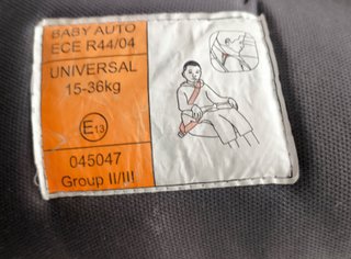Elevador Asiento Coche BabyAuto Rojo