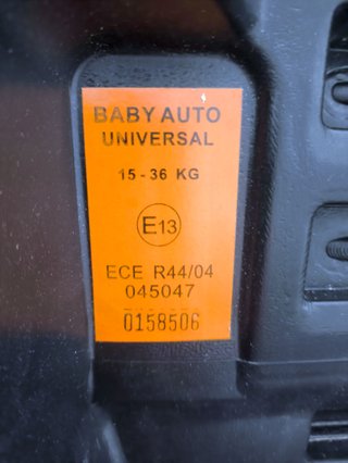Elevador Asiento Coche BabyAuto Rojo