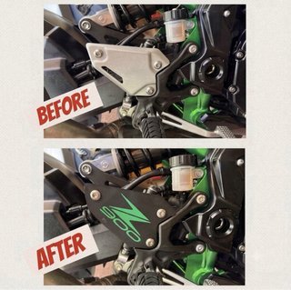 Estriberas personalizadas Z900