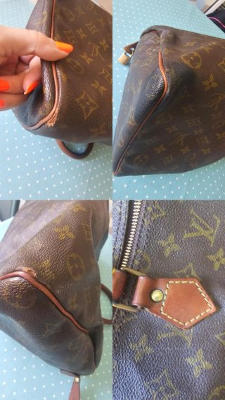 Bolso Speedy Vintage Louis Vuitton Marrón