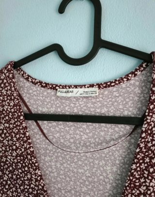 Vestido estampado Pull&Bear