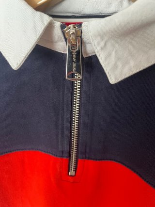 Polo Rugby Crop Tommy Jeans Colorblock