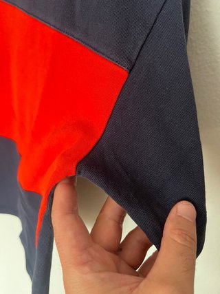 Polo Rugby Crop Tommy Jeans Colorblock