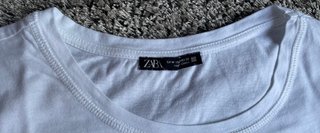 Conjunto Zara Camiseta Volantes y Shorts Vichy M