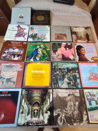 Cofre Vinilos Óperas Clásicas