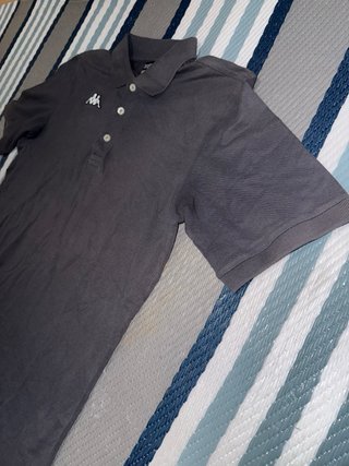 Polo Kappa Gris Hombre Talla L