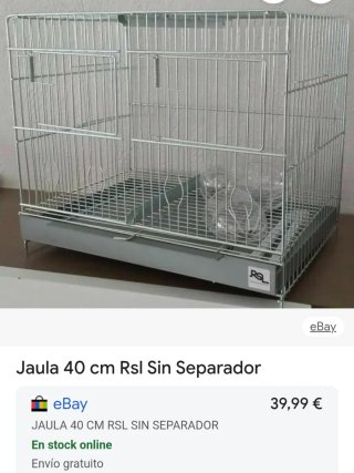 Jaulas RSL Cria 40cm
