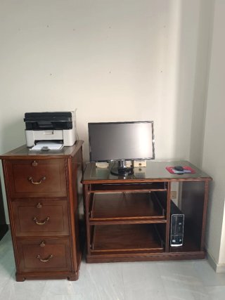 Conjunto Muebles Despacho Estilo Inglés