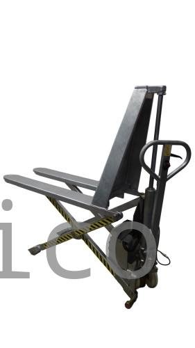 Transpaleta Tijera Galvanizada Eléctrica - 1000 Kg