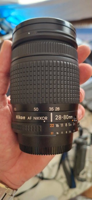Nikon F60 con objetivos Nikon AF Nikkor