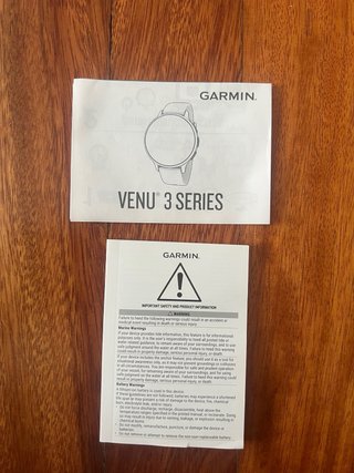 Reloj Garmin Venu 3S Oro/Plata