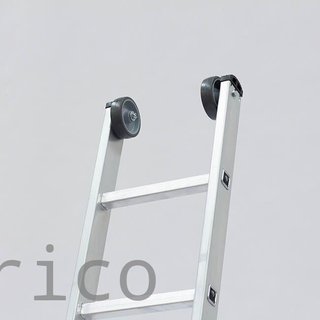 Escalera Aluminio 3x12 CUERDA - 3,44+3,44+3,44 M - 80x25mm