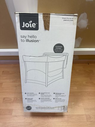 Cuna de viaje Joie gris