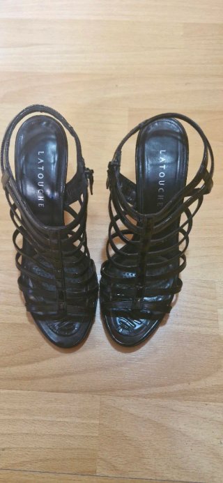 Sandalias de tacón LATOUCHE negras