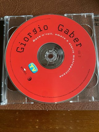 CD Giorgio Gaber - Rock'n'roll, amore e storie