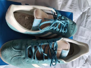 Adidas Gazelle Teal/Blanco Talla 44