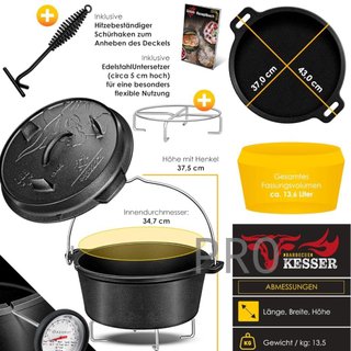 Set forno olandese per barbecue - Kesser