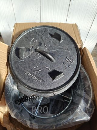 Set forno olandese per barbecue - Kesser