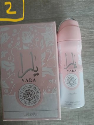 Pack 2 Perfumes Yara Rosa Lattafa