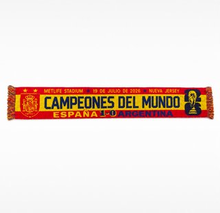 Bufanda Campeón Mundo España 2026