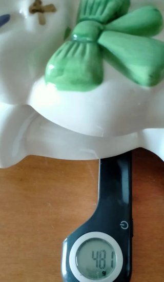 Coppia formine gatti ceramica decorazione