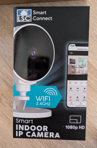 Cámara IP Smart Indoor WiFi 1080p HD