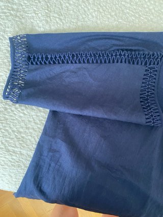 Blusa Adolfo Dominguez Talla S Azul