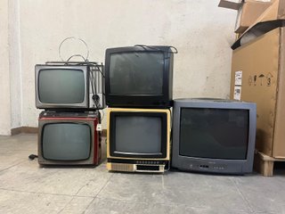 Lote 5 Televisores Vintage