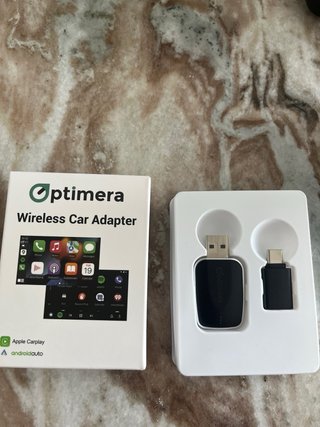 Adaptador Inalámbrico Optimera CarPlay y Android