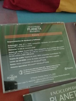 Enciclopedia Planeta Multimedia 2000 COMPLETA 8cds