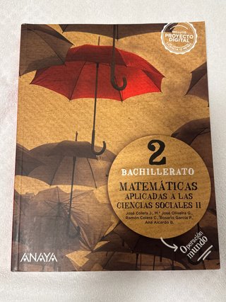 Matemáticas aplicadas a las Ciencias Sociales I...