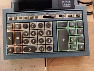 Calcolatrice Olivetti Logos 362 - Raro Oggetto Vintage da Collezione