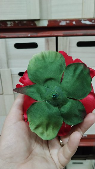 Lote 10cm Peonias Rojas